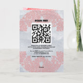 Indische bruine bruine bruine bruine taart en grij kaart (Achterkant)