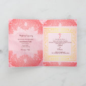 Indische bruine bruine bruine bruine taart en grij kaart (Binnen)