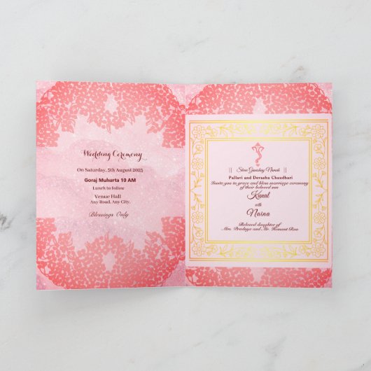 Indische bruine bruine bruine bruine taart en grij kaart (Binnen)