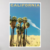 Indische Canyons Palm Springs-reisposter Poster (Voorkant)