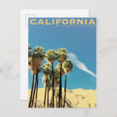  Indische Canyons Palm Springs reizen Uitnodiging Briefkaart (Voorkant / Achterkant)