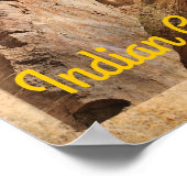  Indische Canyons-reisposter Poster (Hoek)