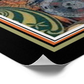 Indische Chakra, 16 x 20 Poster (Hoek)