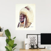 Indische chef poster (Thuiskantoor)