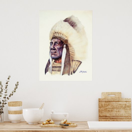 Indische chef poster (Keuken)