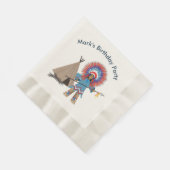 Indische Chief Party Napkins - Partij Kinderen Servet (Hoek)