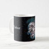 Indische Chief & Wolven Koffiemok (Voorkant links)