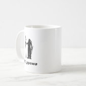 Indische Chippewa Koffiemok (Voorkant links)