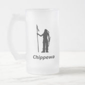 Indische Chippewa Matglas Bierpul (Links)