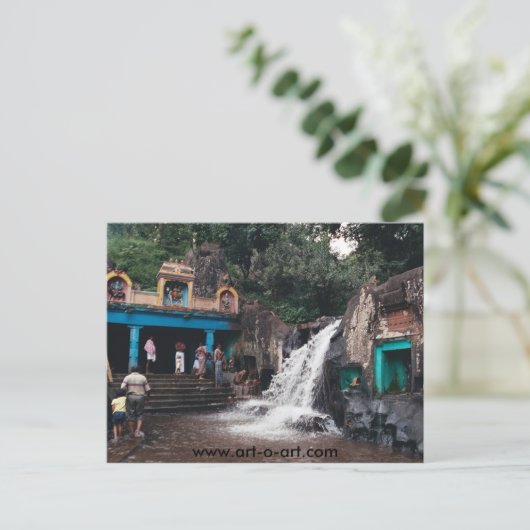 Indische Chola-tempel Briefkaart (Staand voorkant)