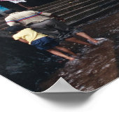 Indische chola-tempel poster (Hoek)