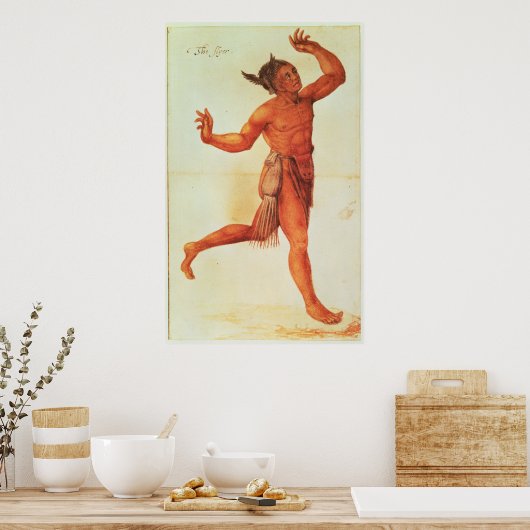 Indische Conjuror Poster (Keuken)