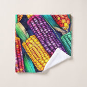Indische corn bad handdoek (Wasdoekje)