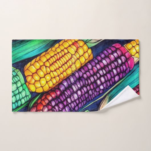 Indische corn bad handdoek (Handdoek)