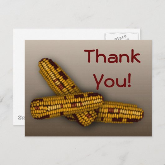 Indische corn briefkaart (Voorkant / Achterkant)