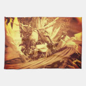 Indische corn in mandje  look Herfst Theedoek (Horizontaal)