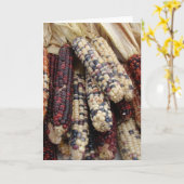 Indische corn kaart (Gele Bloem)