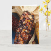 Indische corn kaart (Gele Bloem)