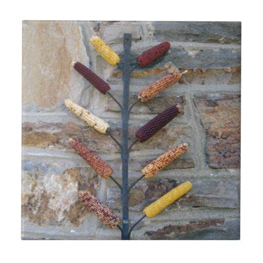 Indische corn tegeltje (Voorkant)