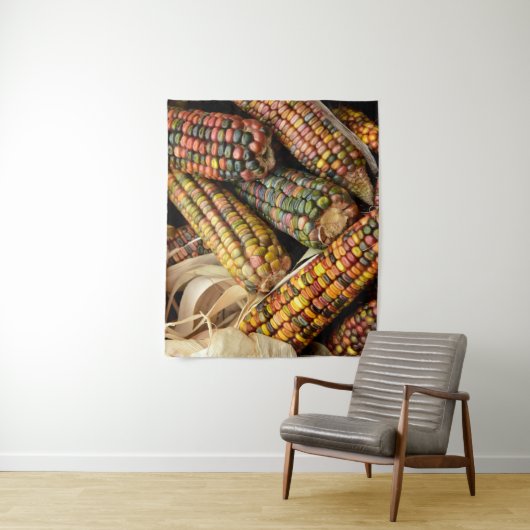 Indische corn wandkleed (In situ)