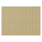 Indische Corn Waterverf Pattern Yellow Tablecloth Tafelkleed (Voorkant (Horizontaal))