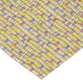 Indische Corn Waterverf Pattern Yellow Tablecloth Tafelkleed (Gekanteld)