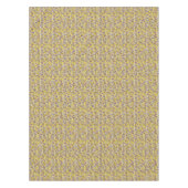 Indische Corn Waterverf Pattern Yellow Tablecloth Tafelkleed (Voorkant)