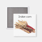 Indische cornkoelkast Magnet (Voorkant / Achterkant)