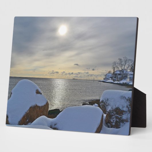 Indische cove Plaque Fotoplaat (Zijkant)