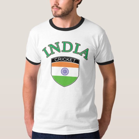 Indische cricket t-shirt (Voorkant)