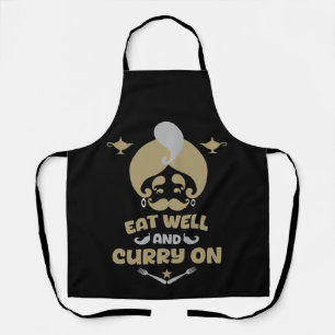 Indische curry liefhebbers schort