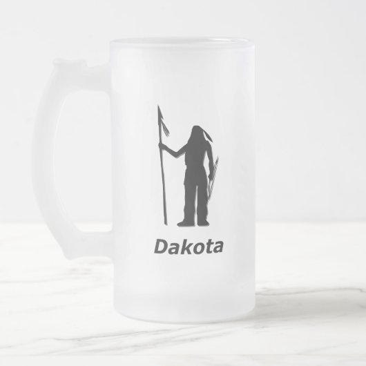 Indische Dakota Matglas Bierpul (Links)
