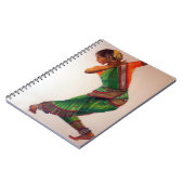 Indische dans II-laptop Notitieboek (Linkerzijde)