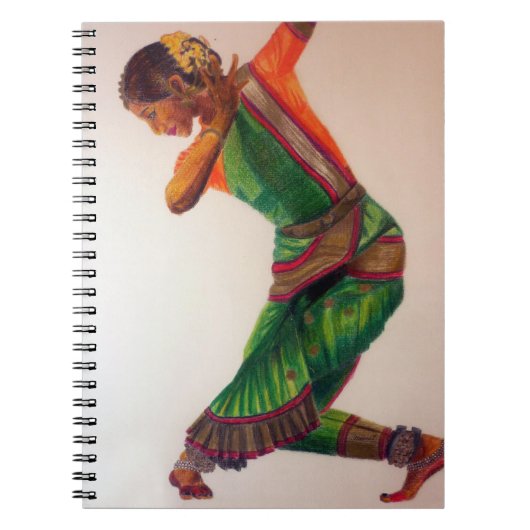 Indische dans II-laptop Notitieboek (Voorkant)