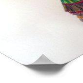 Indische dans II Poster (Hoek)