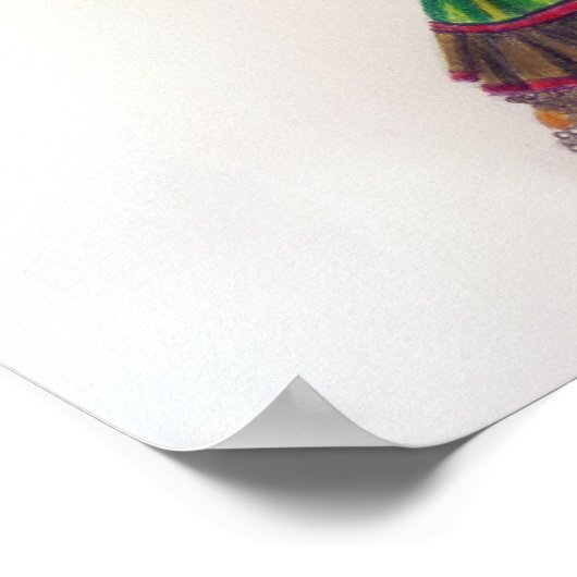 Indische dans II Poster (Hoek)