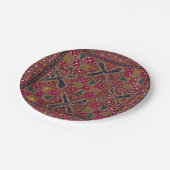 Indische decoratieve kunstdrukken papieren bordje (Gekanteld)