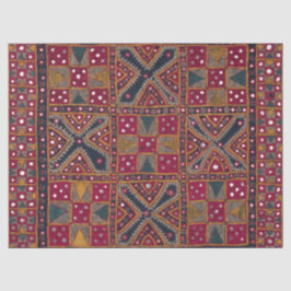 Indische decoratieve kunstdrukken tissuepapier