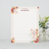Indische deken gedempt gevoerd papier blad (Staand voorkant)
