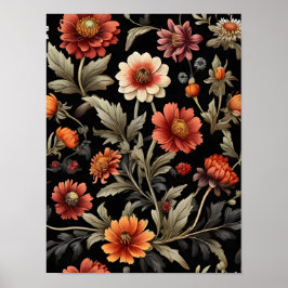Indische deken Wildflower Poster