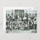 Indische delegatie van Sioux-leiders in Washington Briefkaart (Voorkant / Achterkant)