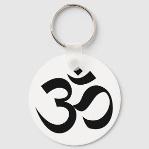 Indische Dharmic Hindoes mantra van het godsdienst Sleutelhanger