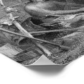 Indische dokter die een medicijnpotje maakt poster (Hoek)