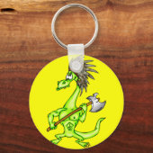 Indische draak sleutelhanger (Voorkant)