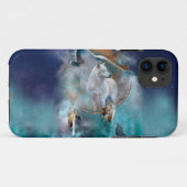 Indische dreamcatcher en etnische stammenwolf Case-Mate iPhone case (Achterkant (horizontaal))