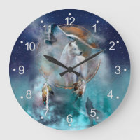 Indische dreamcatcher en etnische stammenwolf