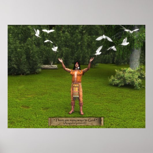 Indische en Indiase honden met Proverb Poster (Voorkant)