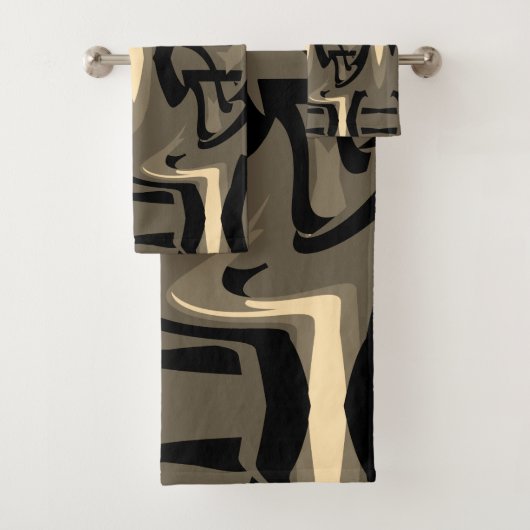 Indische en Japanse kunstmengeling Bad Handdoek (Insitu)