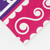 Indische en Pakistaanse truckerkunst naadloos in h Fleece Deken (Hoek)