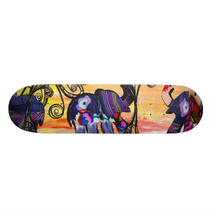 Indische esthetische skateboard